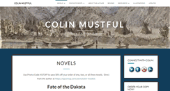 Desktop Screenshot of colinmustful.com